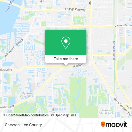 Chevron map