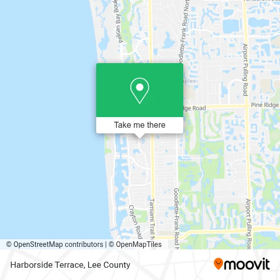 Harborside Terrace map