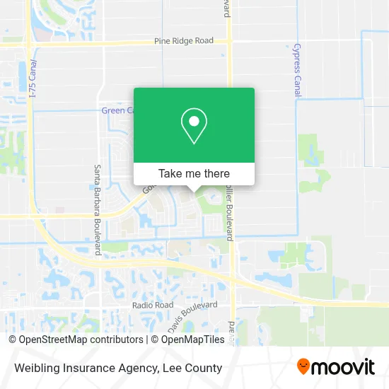 Weibling Insurance Agency map