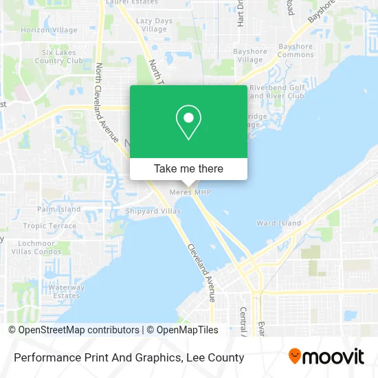 Performance Print And Graphics map