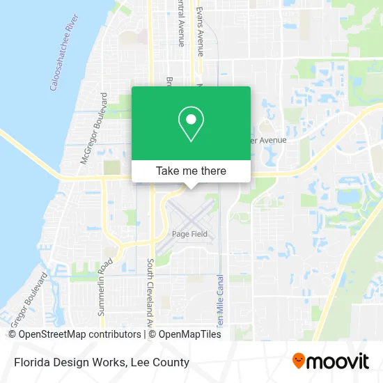Florida Design Works map