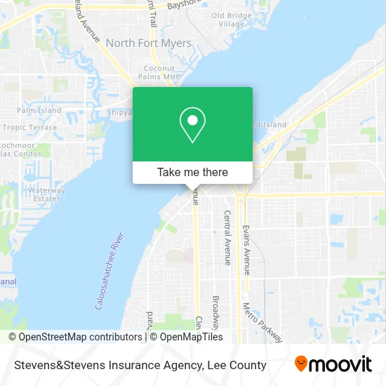 Stevens&Stevens Insurance Agency map