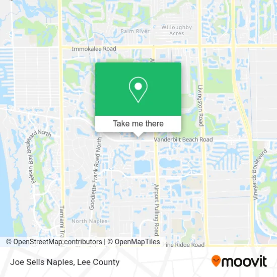 Joe Sells Naples map