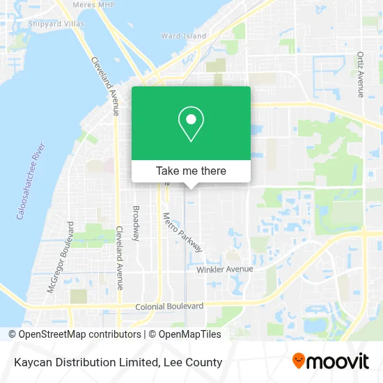 Kaycan Distribution Limited map