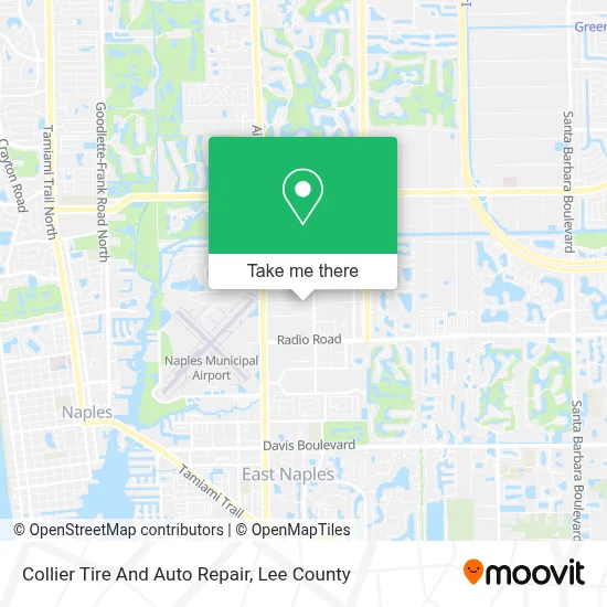 Collier Tire And Auto Repair map