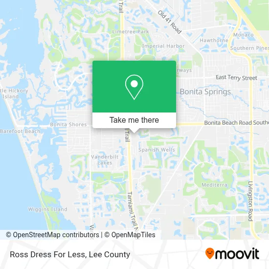 Ross Dress For Less map