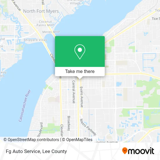 Fg Auto Service map