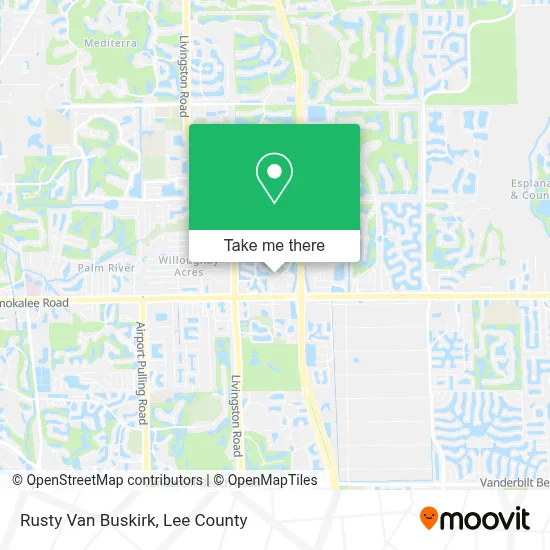 Rusty Van Buskirk map