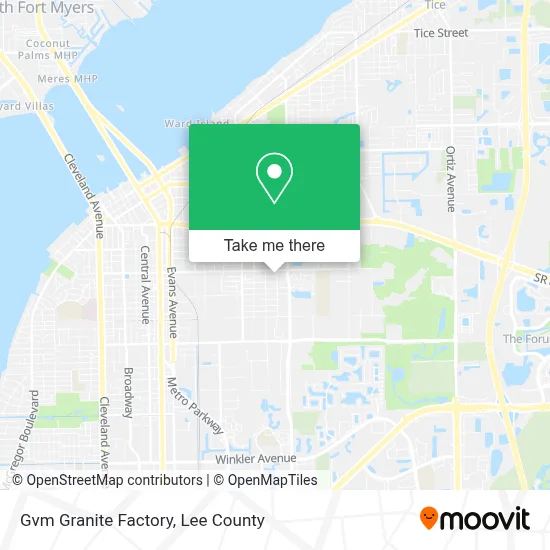 Gvm Granite Factory map