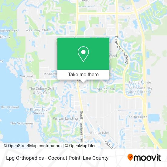 Lpg Orthopedics - Coconut Point map