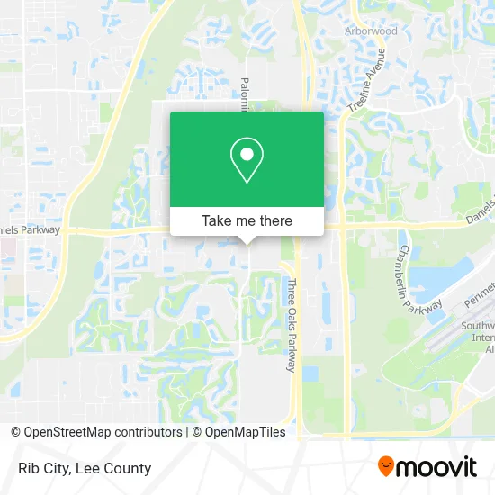 Rib City map