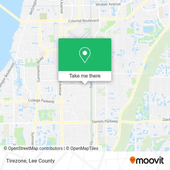 Tirezone map