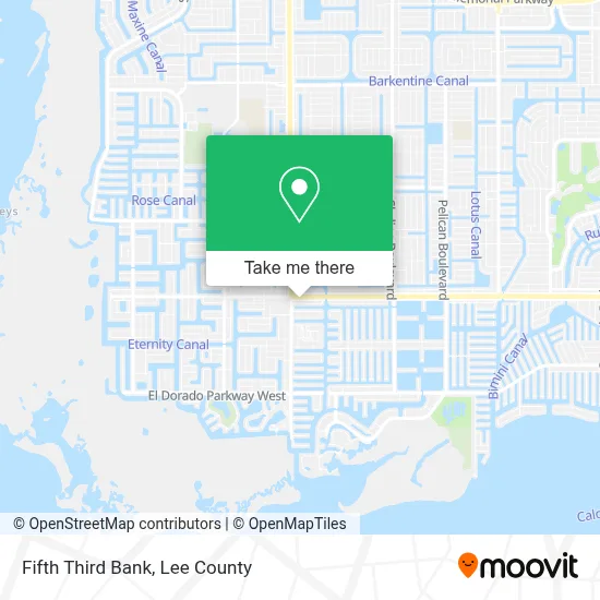 Fifth Third Bank map