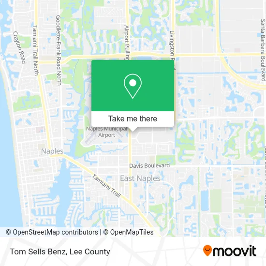 Tom Sells Benz map