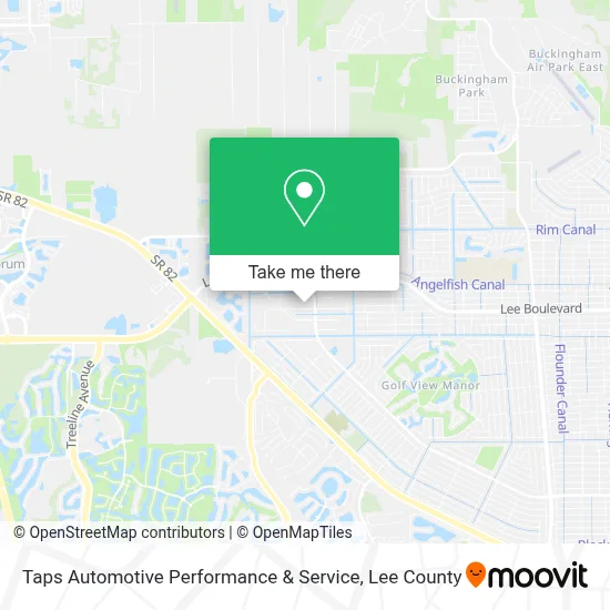 Taps Automotive Performance & Service map