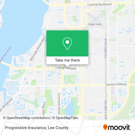 Progressive Insurance map