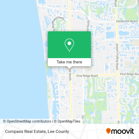 Compass Real Estate map