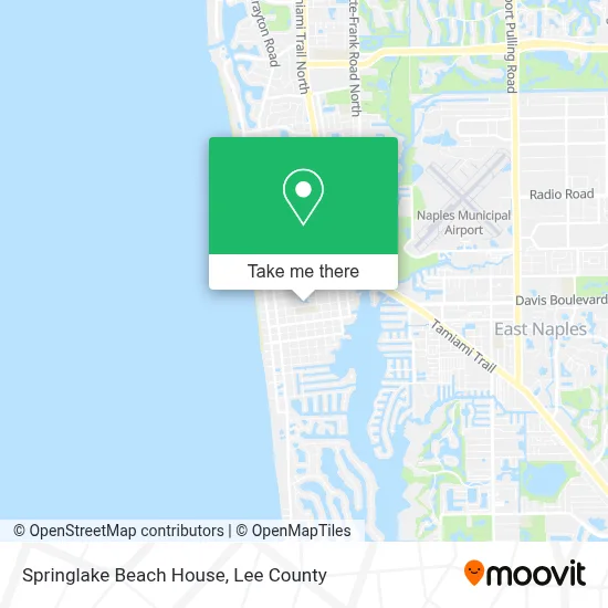 Springlake Beach House map