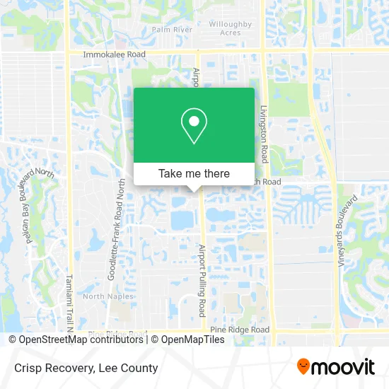 Crisp Recovery map