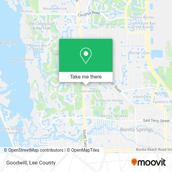 Goodwill map