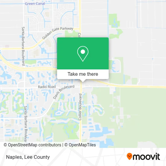 Naples map