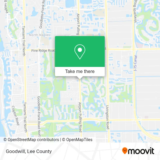 Goodwill map
