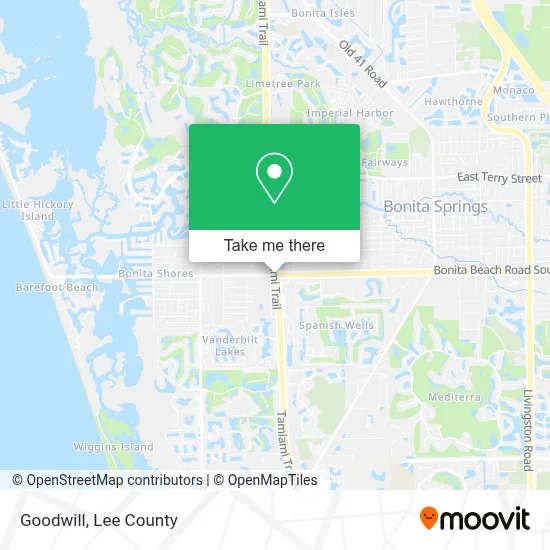Goodwill map
