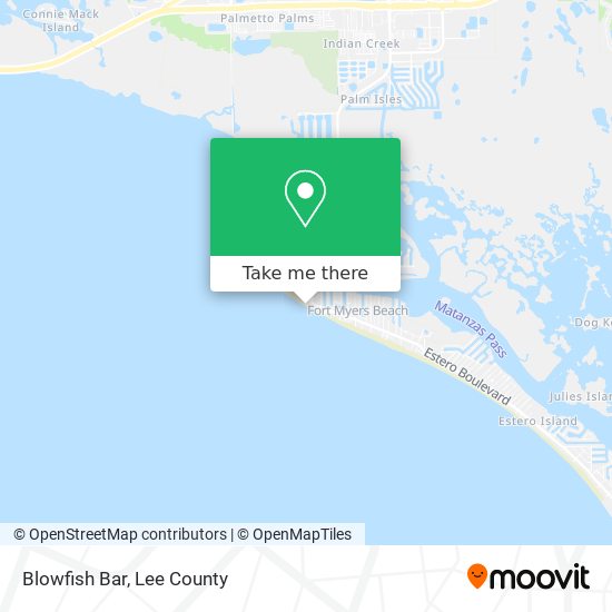 Mapa de Blowfish Bar