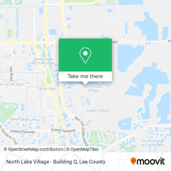 North Lake Village - Building Q map