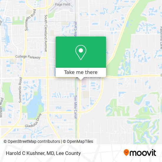 Harold C Kushner, MD map