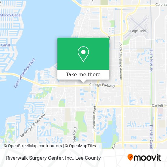 Riverwalk Surgery Center, Inc. map