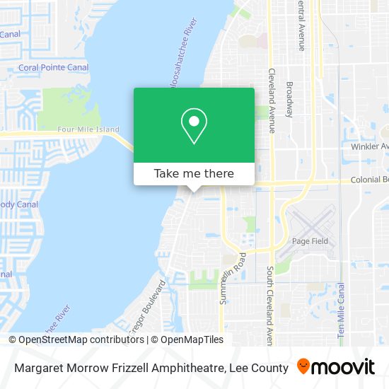 Margaret Morrow Frizzell Amphitheatre map