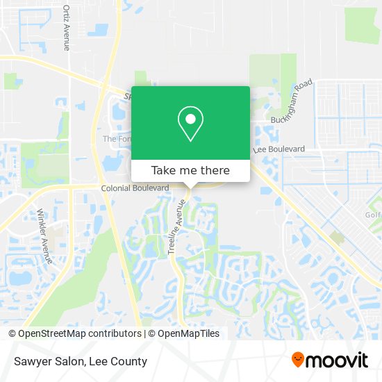 Mapa de Sawyer Salon
