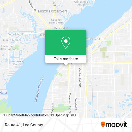 Route 41 map
