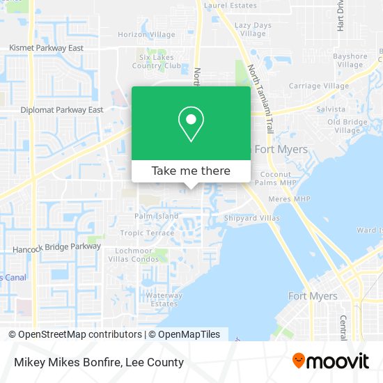 Mapa de Mikey Mikes Bonfire