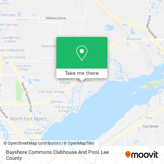 Mapa de Bayshore Commons Clubhouse And Pool