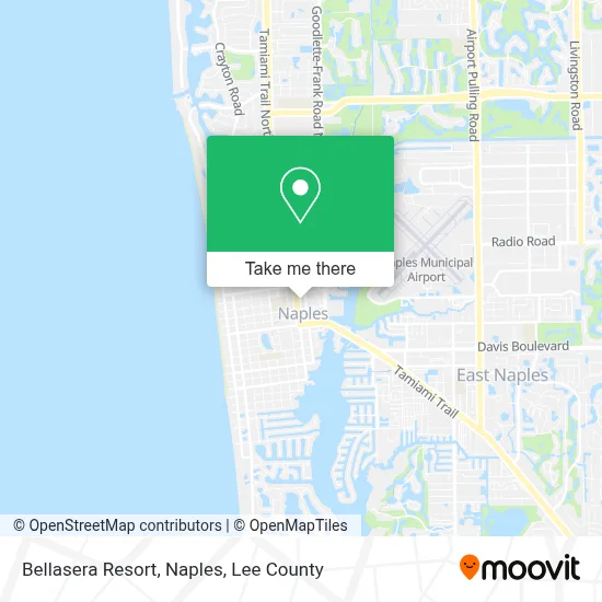 Bellasera Resort, Naples map