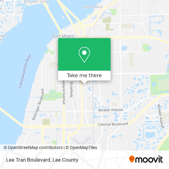 How to get to Lee Tran Boulevard in Fort Myers by Bus?