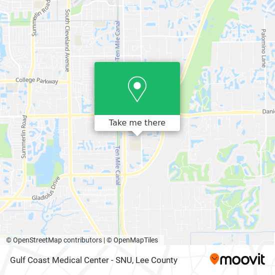 Mapa de Gulf Coast Medical Center - SNU