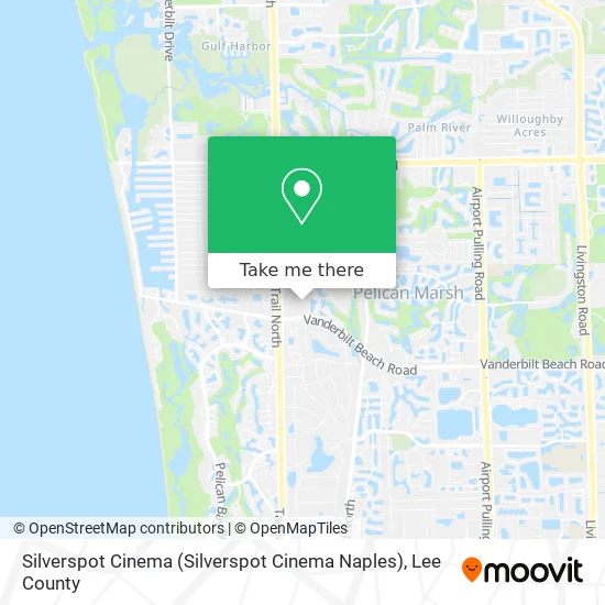 Mapa de Silverspot Cinema (Silverspot Cinema Naples)