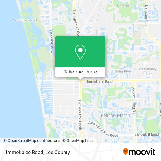 Immokalee Road map