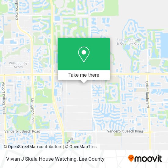 Mapa de Vivian J Skala House Watching