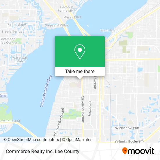 Commerce Realty Inc map
