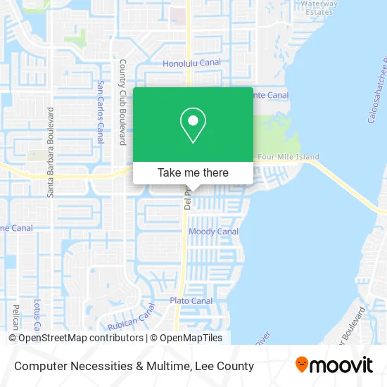 Computer Necessities & Multime map