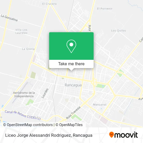 Liceo Jorge Alessandri Rodriguez map
