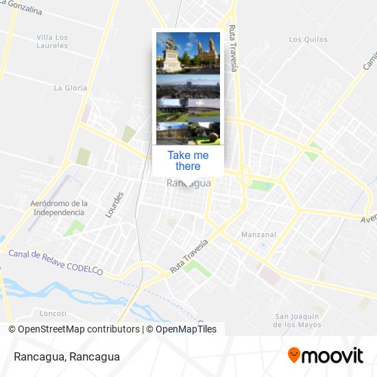 Mapa de Rancagua