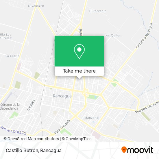 Mapa de Castillo Butrón