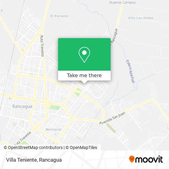 Villa Teniente map