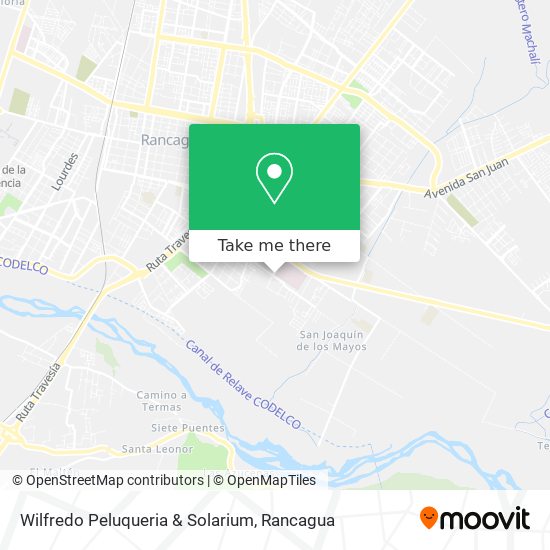 Mapa de Wilfredo Peluqueria & Solarium