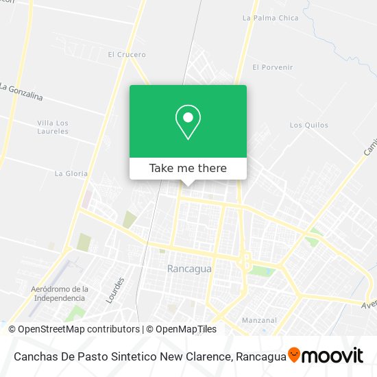 Canchas De Pasto Sintetico New Clarence map